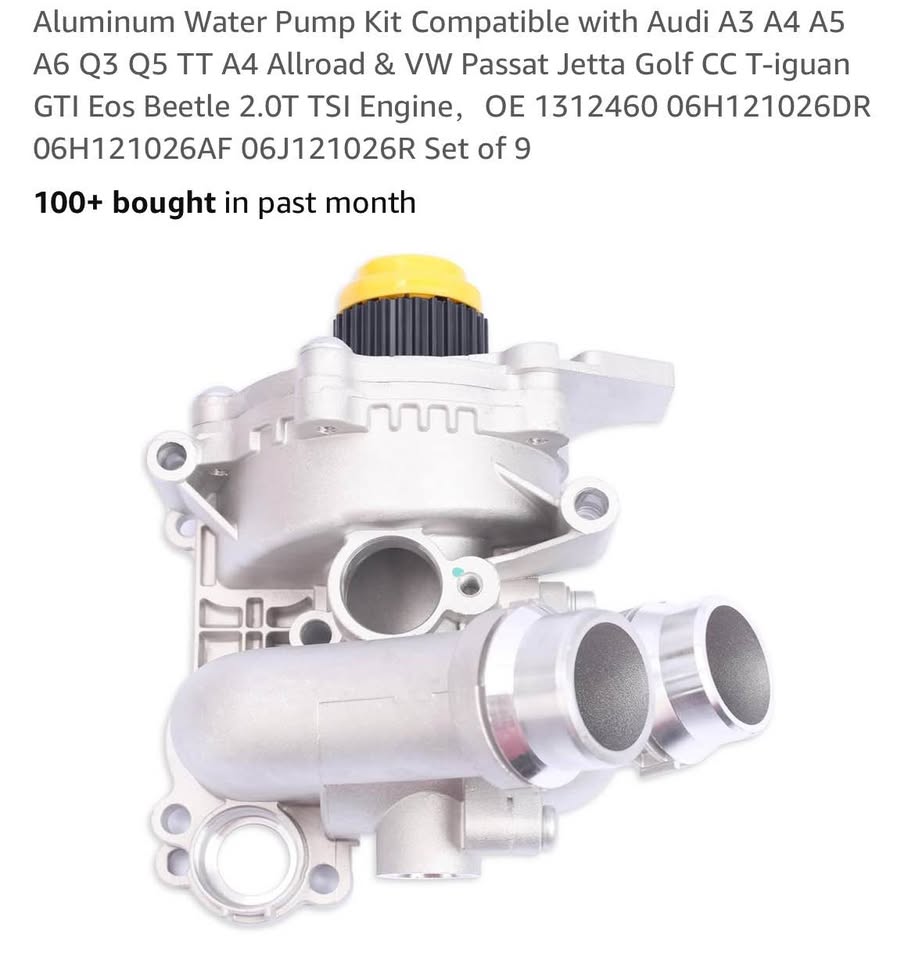 Aluminum Water Pump Kit