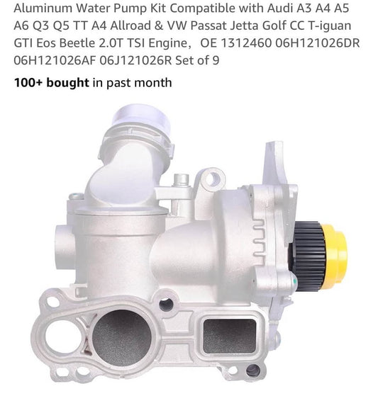 Aluminum Water Pump Kit