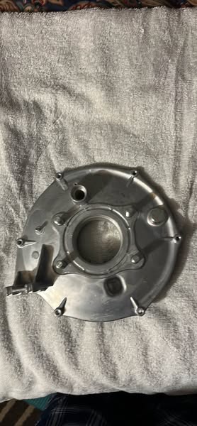 Rear Brake Backing Plate Drum Shoe Mount Compatible with Honda TRX300 Fourtrax 300 43010-HC4-010