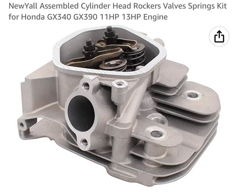 Cylinder head for the Honda GX390 engine