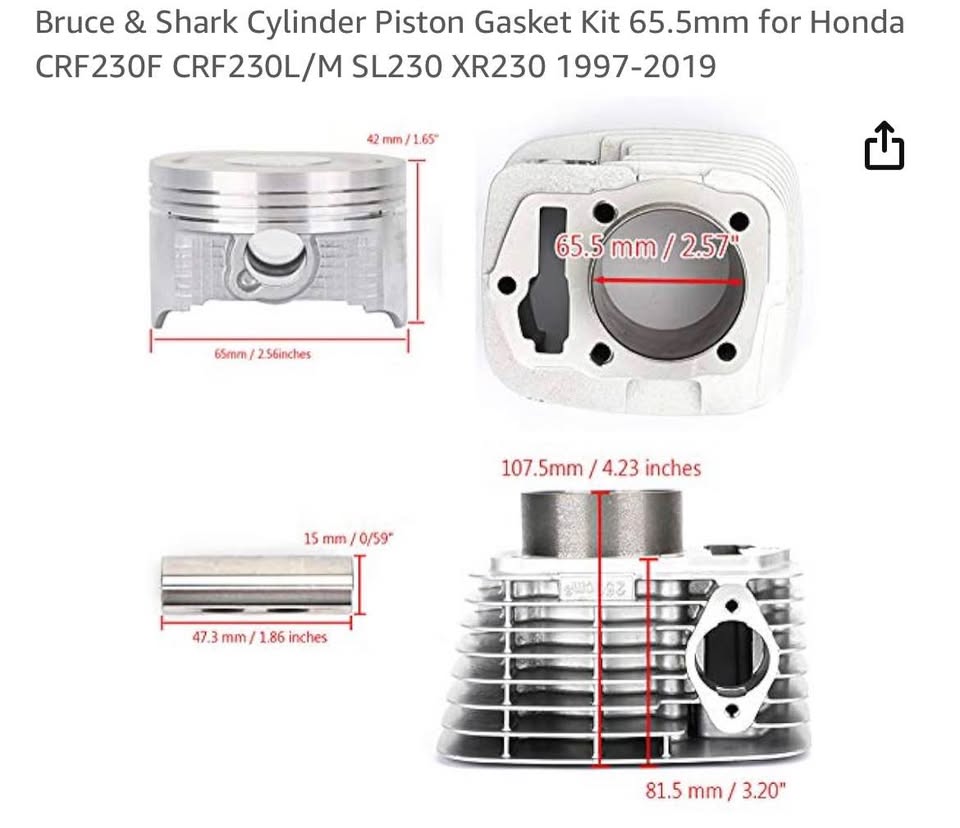 Replaces Part Number:Intake Gasket: