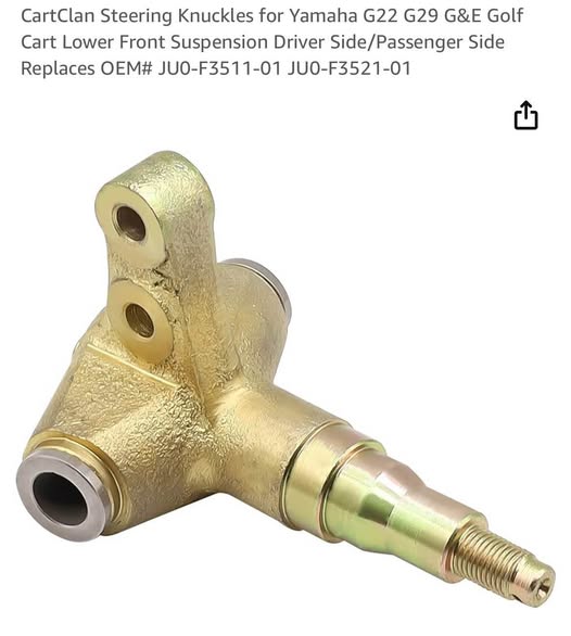 Steering Knuckles for Yamaha G22 G29 G&E Golf Cart