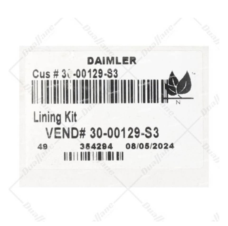 Freightliner Brake Shoe/Pad Lining Kit | 3000129S3