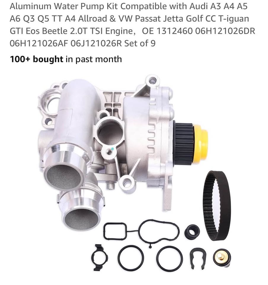 Aluminum Water Pump Kit