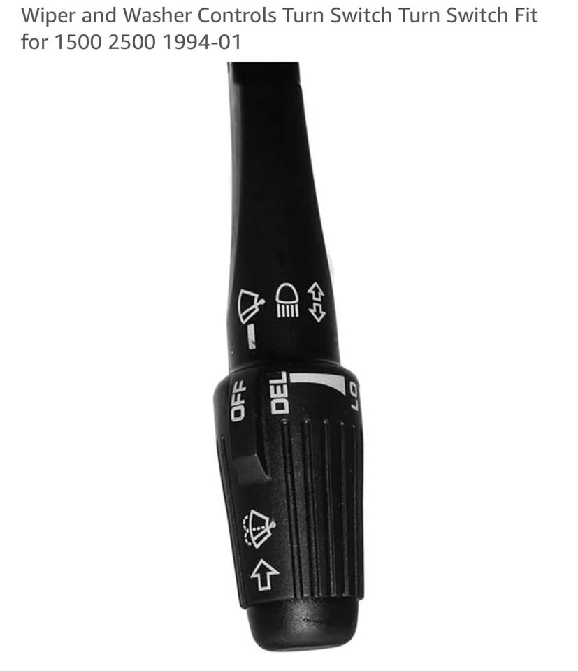 Wiper and Washer Controls Turn Switch Turn Switch Fit for 1500 2500 1994-01
