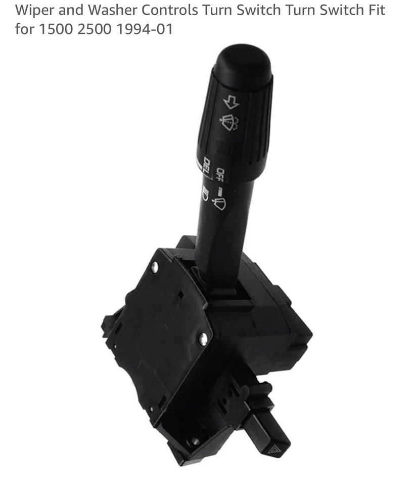 Wiper and Washer Controls Turn Switch Turn Switch Fit for 1500 2500 1994-01