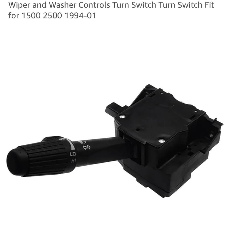 Wiper and Washer Controls Turn Switch Turn Switch Fit for 1500 2500 1994-01