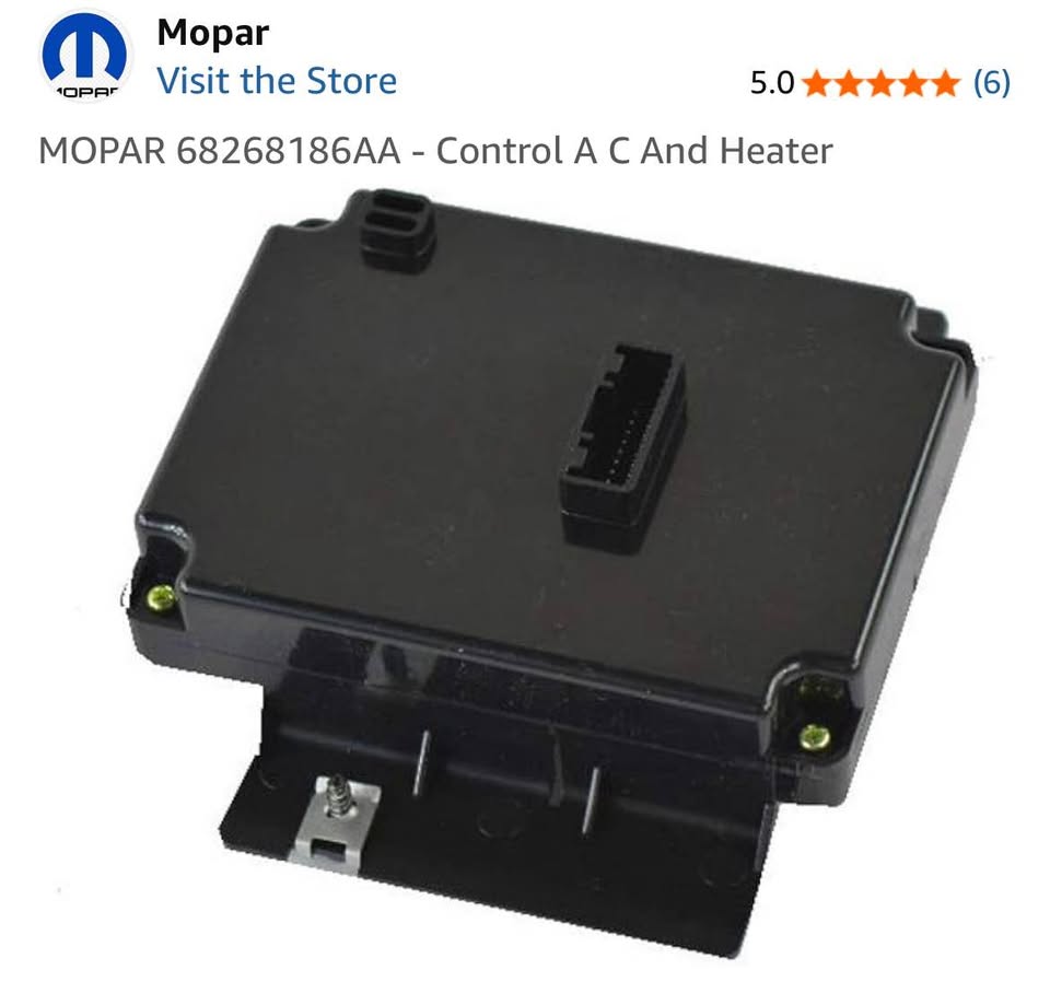 MOPAR 68268186AA - Auto AC Heater Control Module Compatible for Dodge Ram 1500 2014-2017