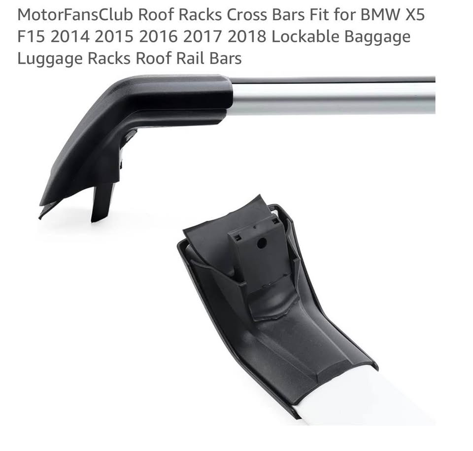 Roof Racks Cross Bars Fit for BMW X5 F15 2014 2015 2016 2017 2018 Lockable Baggage Luggage Racks