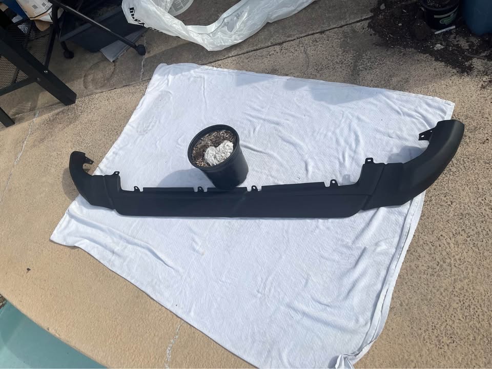 For 16 17 18 RAV4 LE Front Lower Valance Air Dam Deflector Apron w/o Skid Plate
