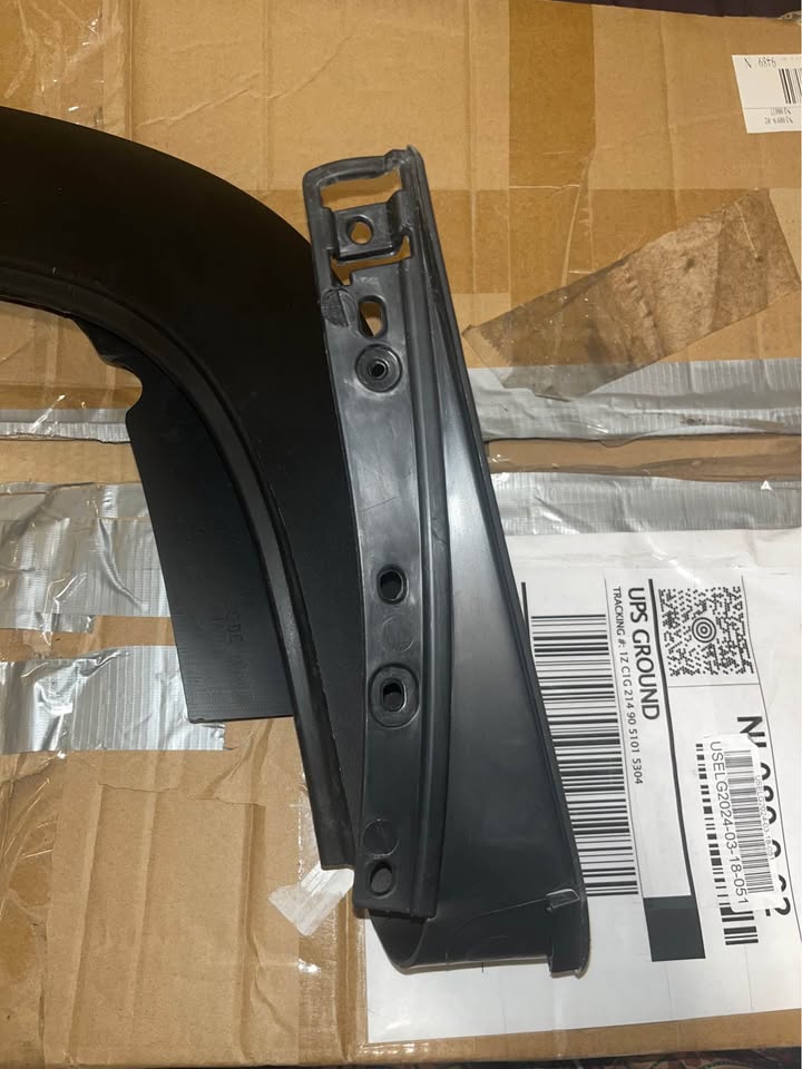 Front Lower Valance Air Dam Plastic Textured Replacement For Dodge Challenger ‘15-‘23 (Hellcat)