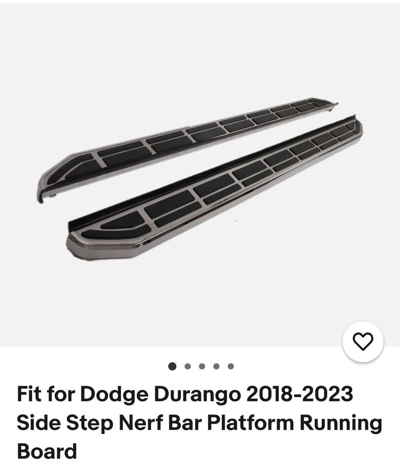 Side Step Nerf Bar Platform Running Board Fit for Dodge Durango 2018-2023